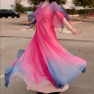 VINTAGE FAIRY PROM DRESS SIZE 10